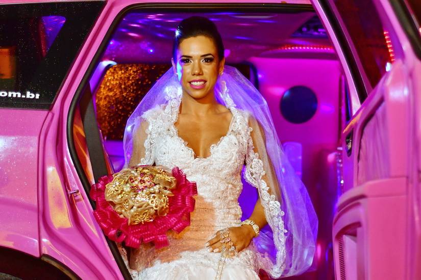 Noiva na limosine