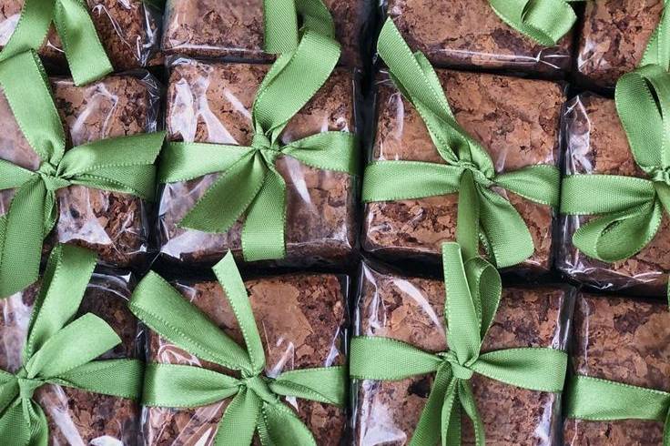 Lembracinha: Mini brownie