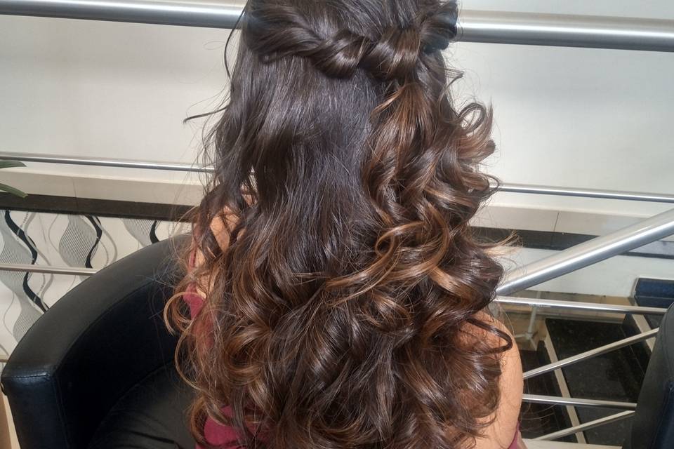 Penteado de madrinha