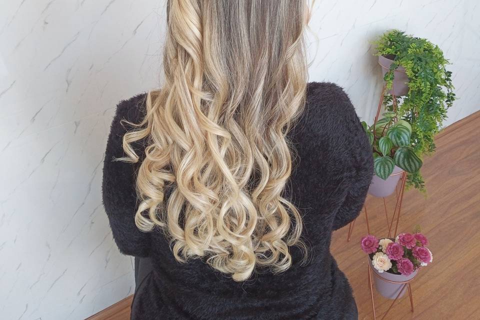 Penteado com trança