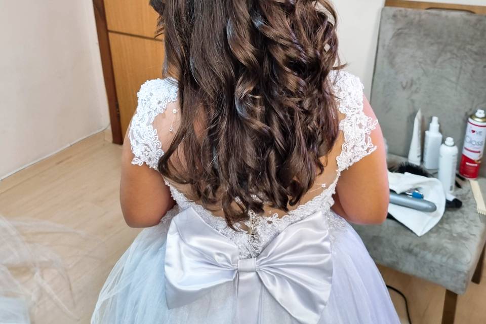 Penteado de dama