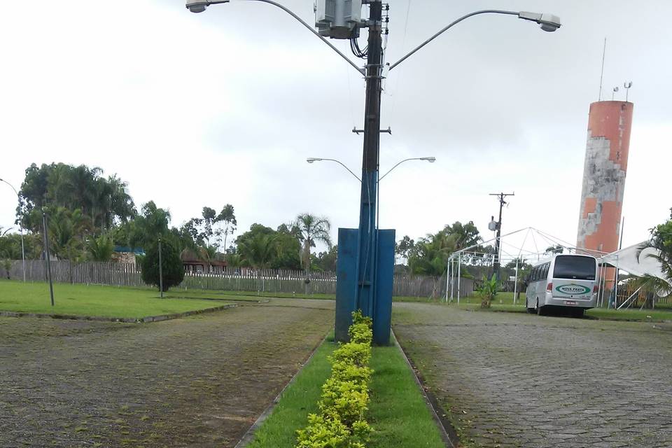 Placa indicação de local