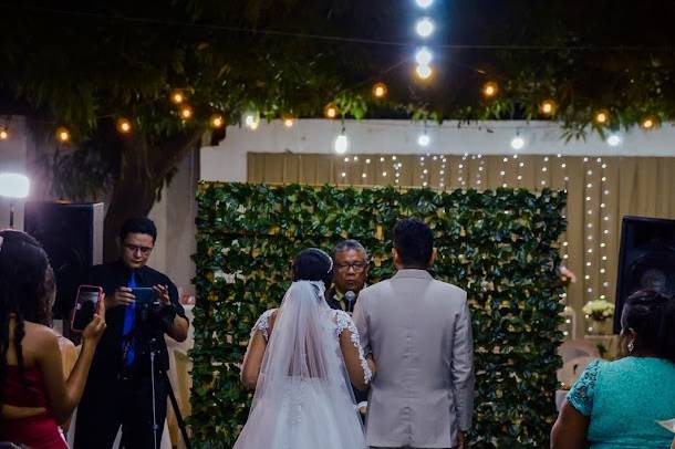 Casamento de Noite ao ar livre