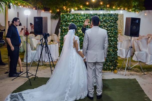 Casamento de Noite ao ar livre