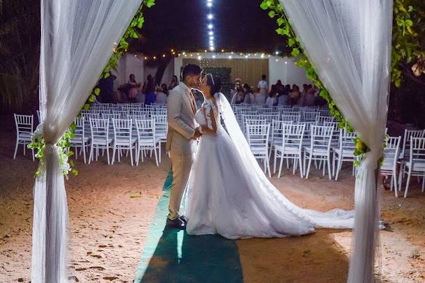 Casamento de Noite ao ar livre