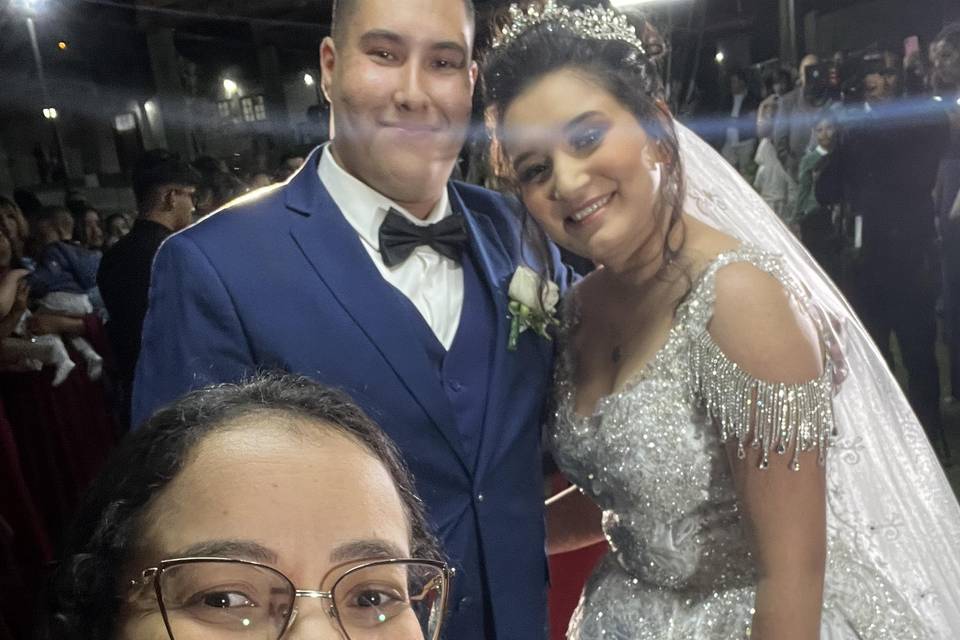 Casal de sábado Cerimônia