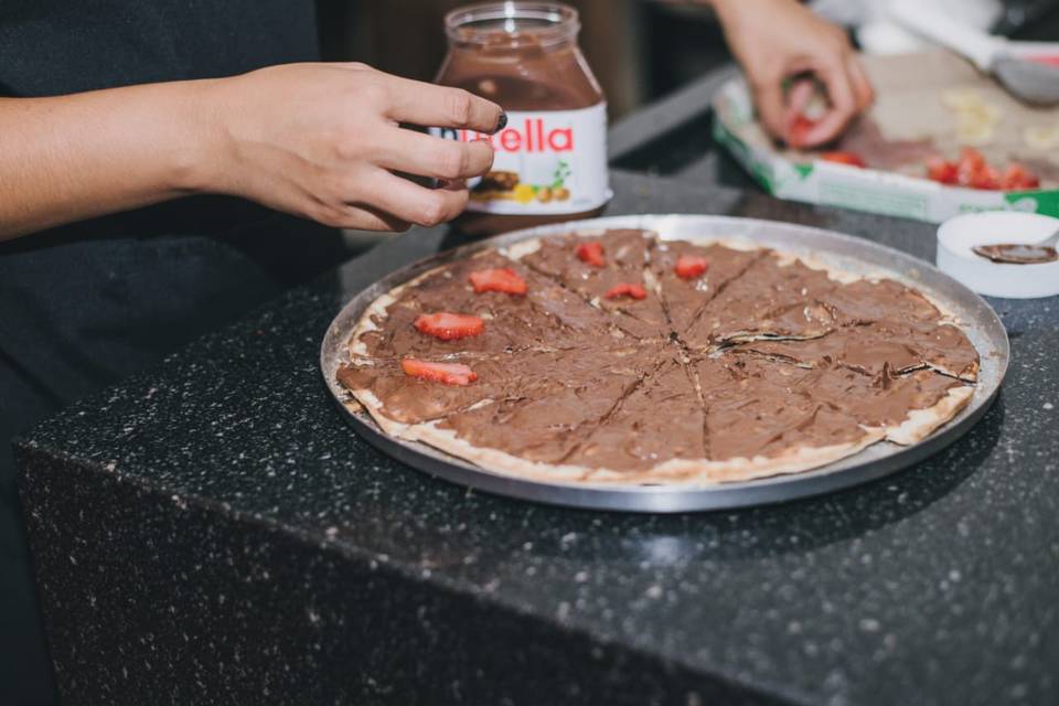 Pizza doce/Nutella