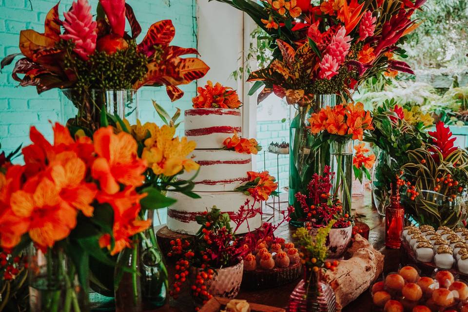 Muitas flores