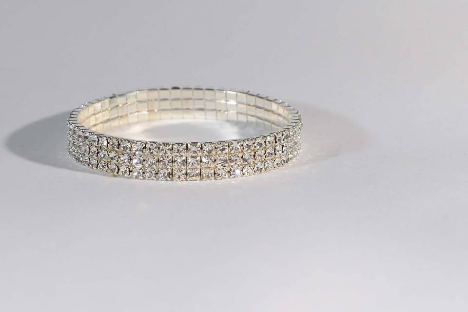 Pulseira strass 01