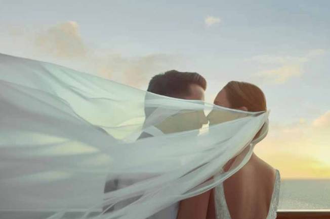 Casamento a bordo de um navio