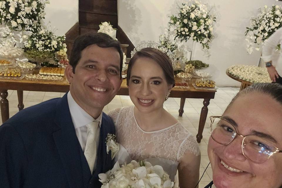 Aline e cheque