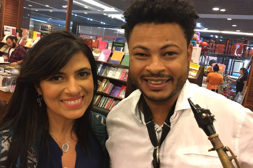 Fernanda Brum e André Sanders