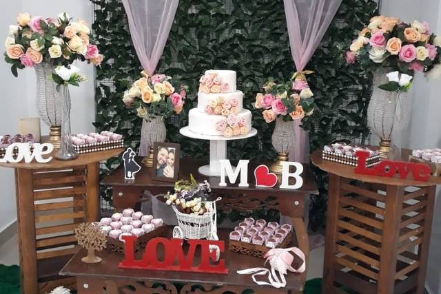 Buffet a domicilio mini weddin