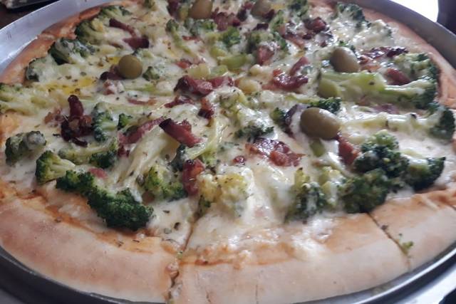 PIzza salgada e doce