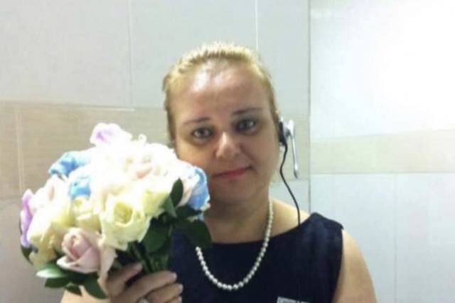 Entrega de buquê