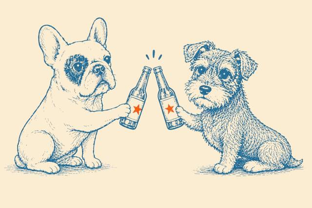 Ilustrações cachorros