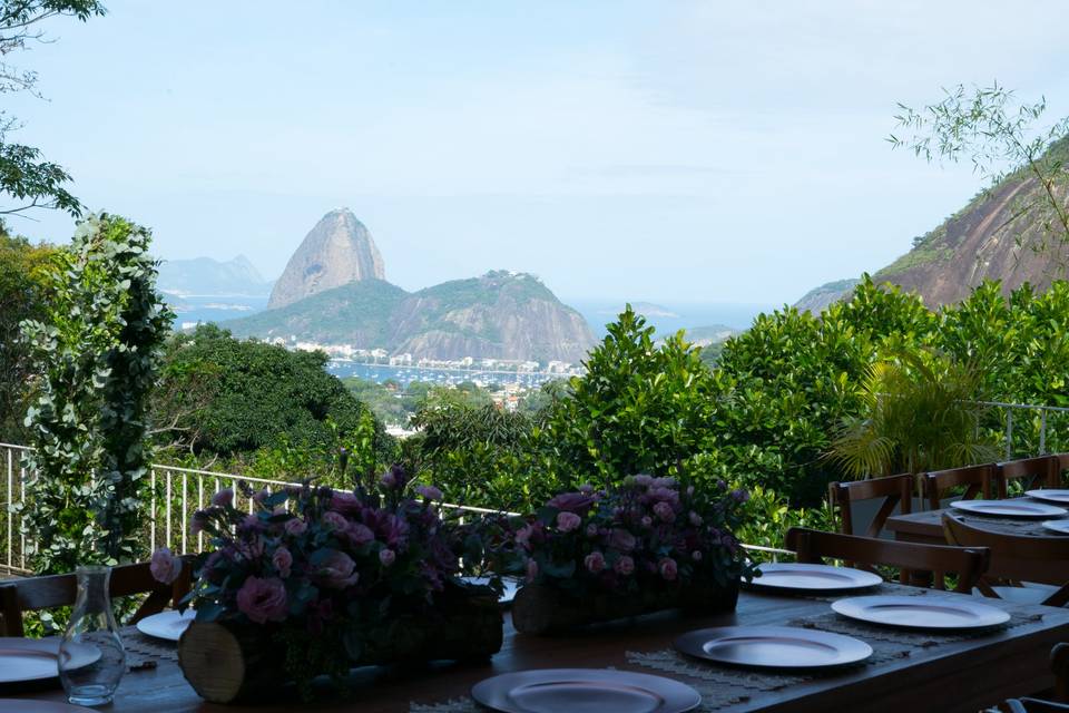 Casamento com vista