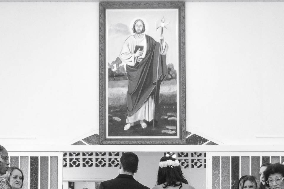 Saída dos noivos