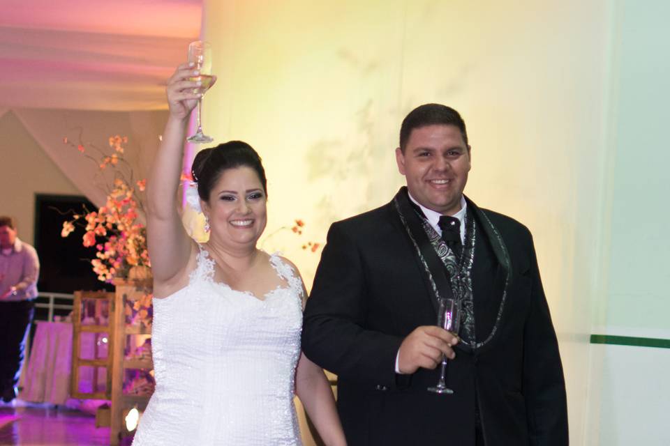 Durante a festa