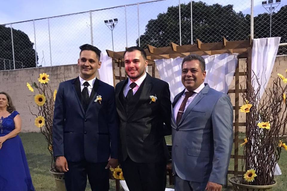 Enfim casados!!