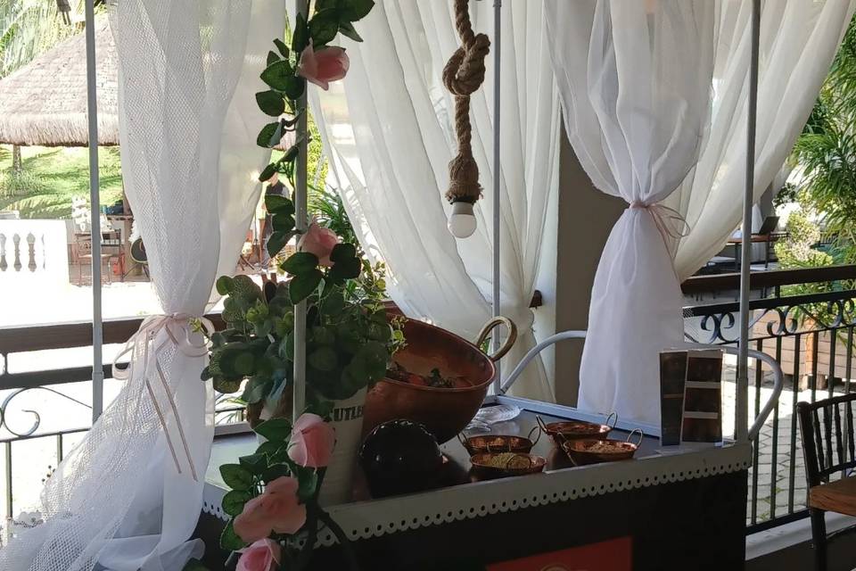 Decoração branca