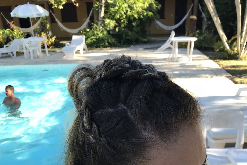 Penteado convidada