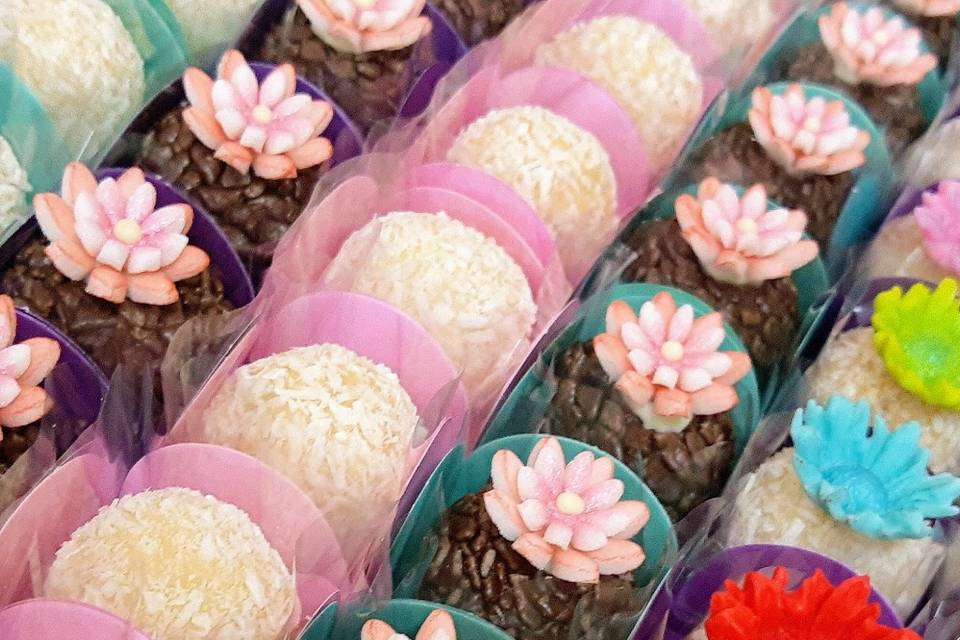 Brigadeiro decorado