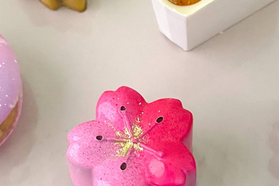 Bombom artístico Sakura