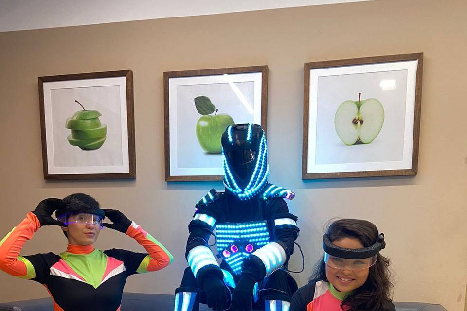 Robozinho de Led + Animação