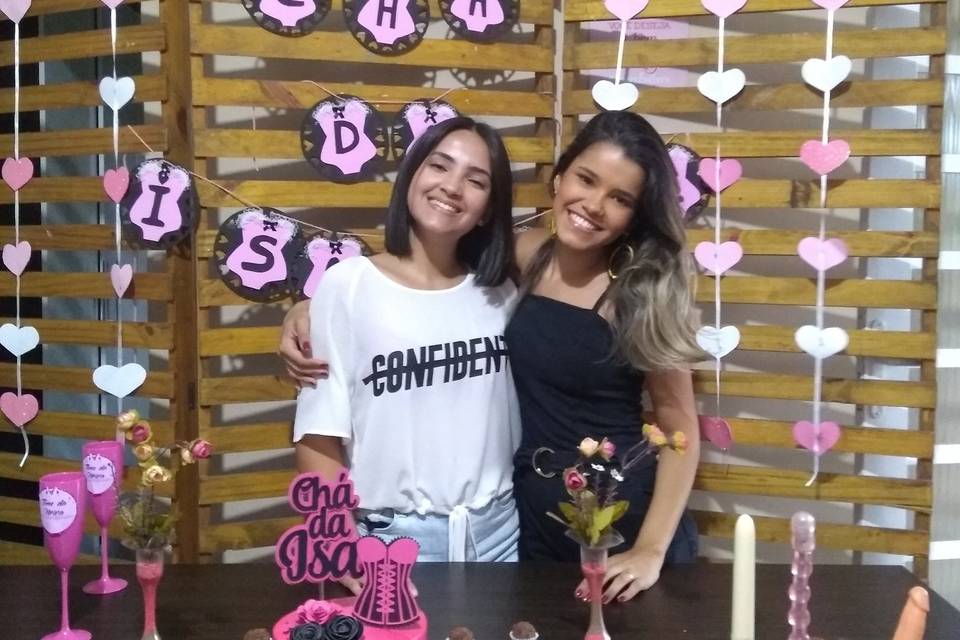 Assessoria no chá de lingerie