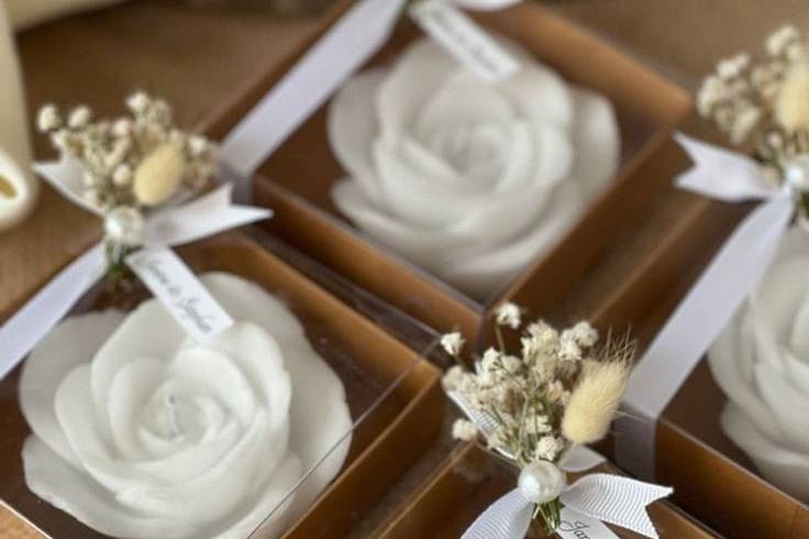 Rosas em candle