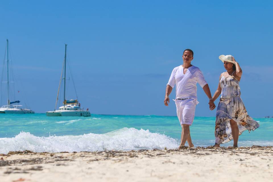 César e Raquel   Punta cana