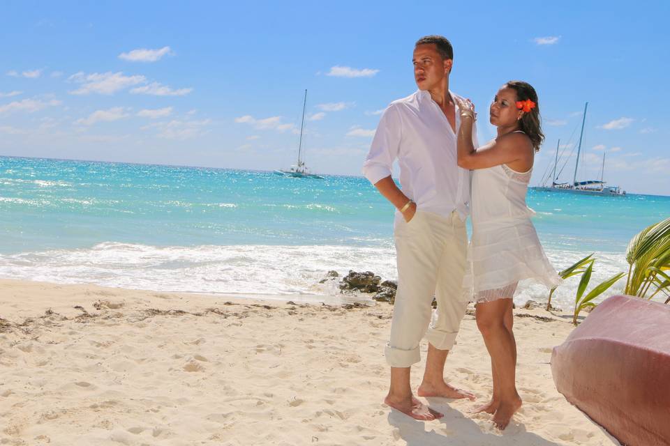 César e Raquel    Punta cana