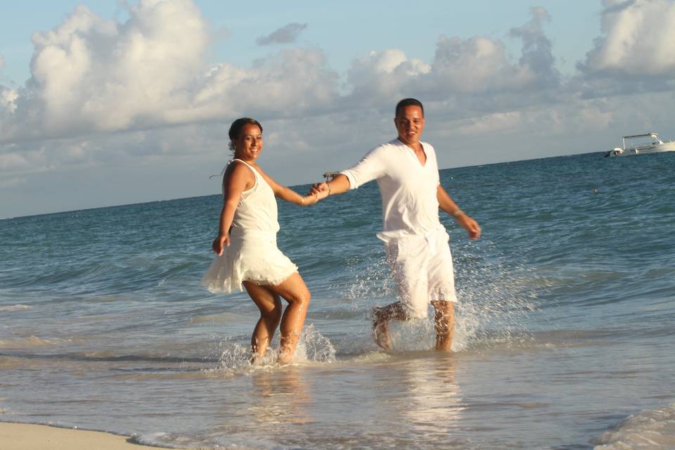 César e Raquel Punta cana