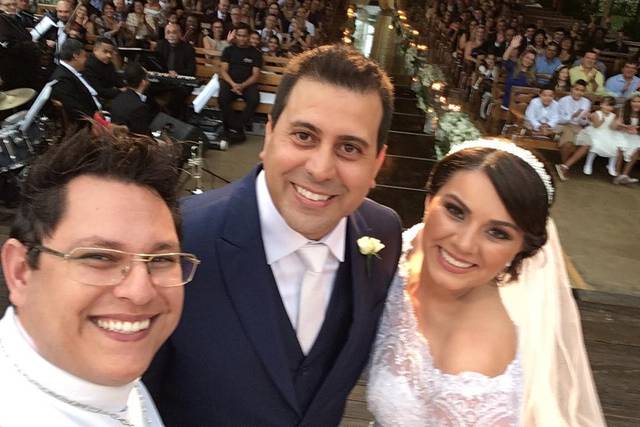 Casamento com alegria e fé