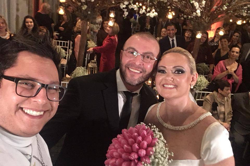 Casamento com alegria e fé