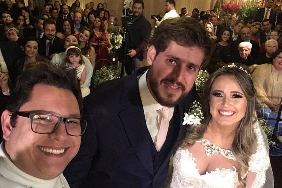 Casamento com alegria e fé