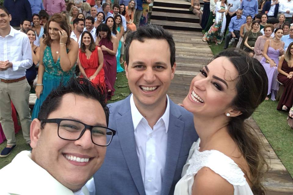 Casamento com alegria e fé