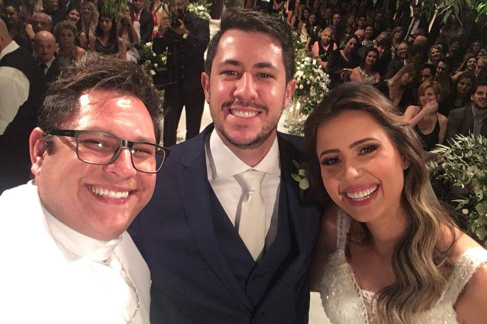 Casamento com alegria e fé