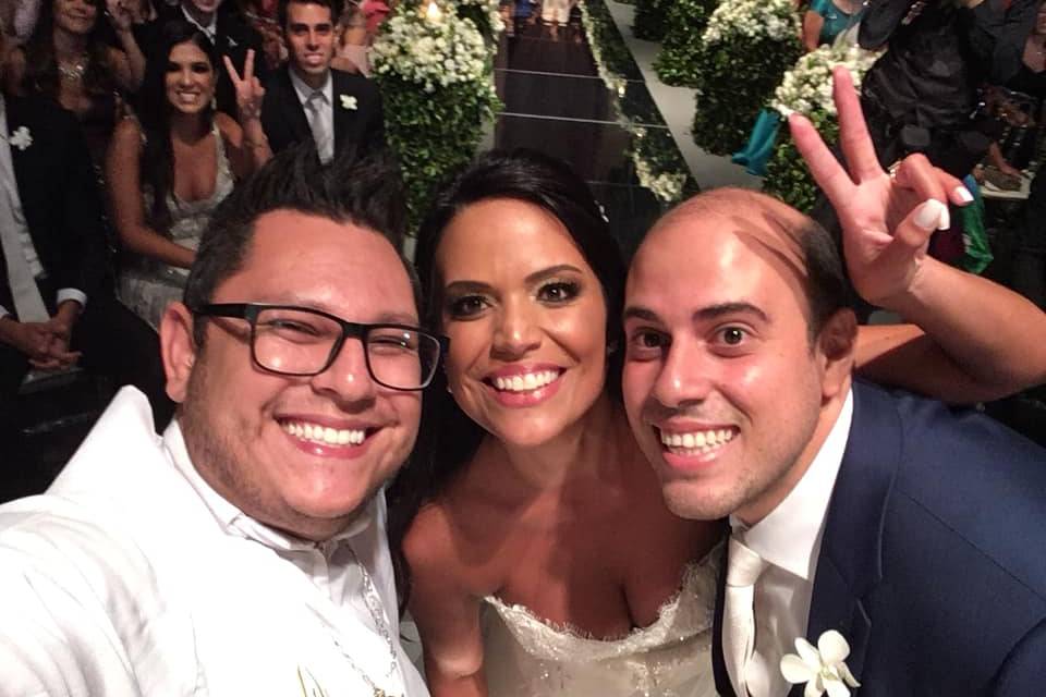 Casamento com alegria e fé