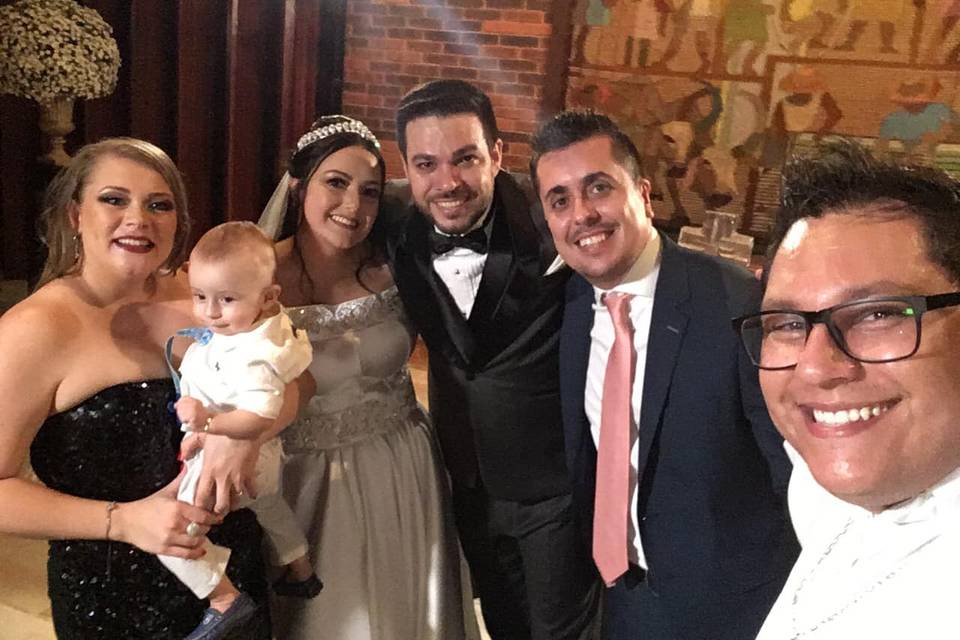 Casamento com alegria e fé