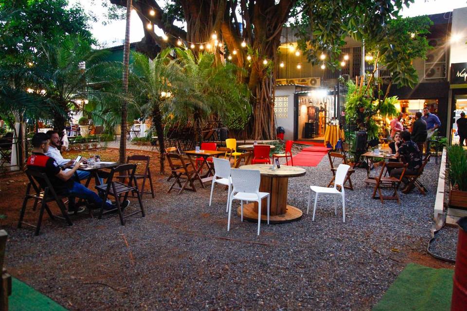 Espaço ao ar livre