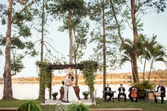 Casando no gramado