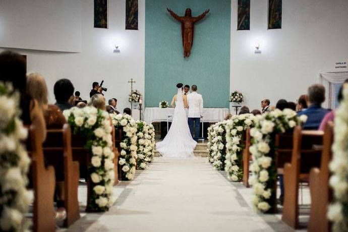 Cerimônia na igreja