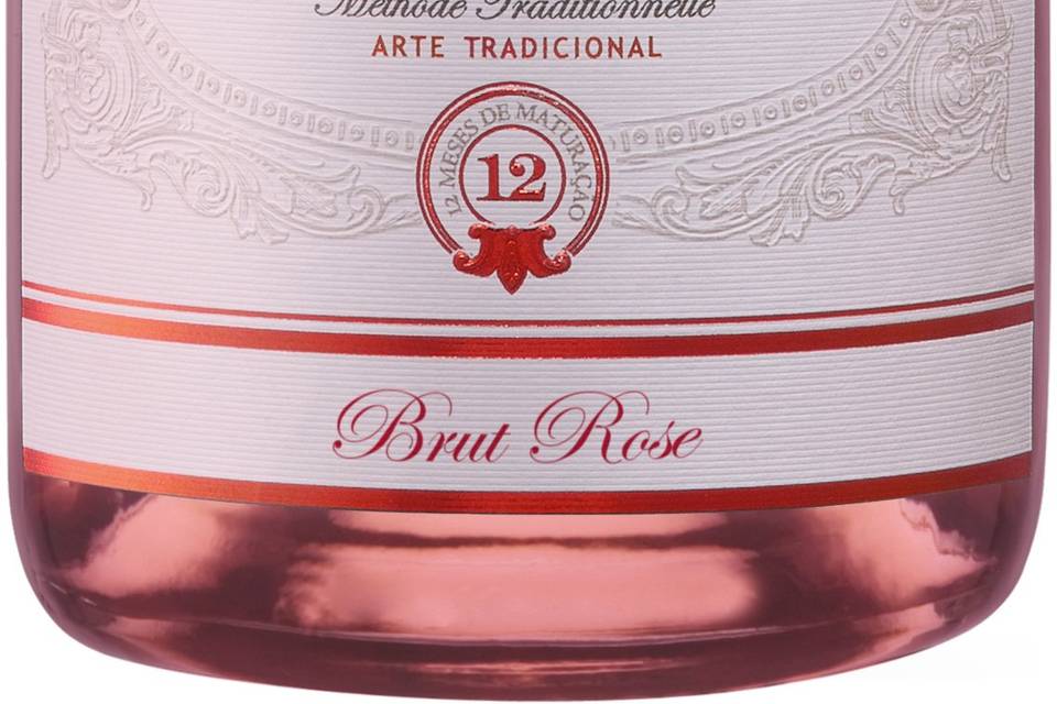 Espumante arte rose