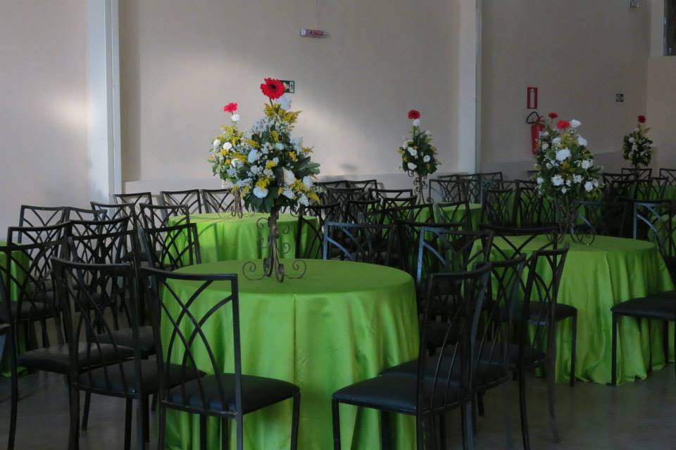 Espaço para recepção