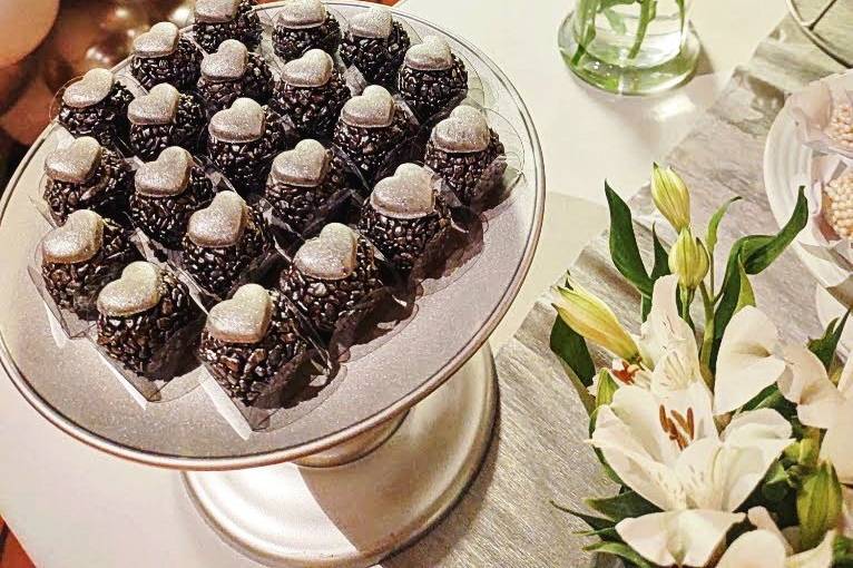 Brigadeiro com coração