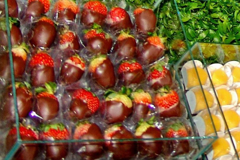 Bombom morango