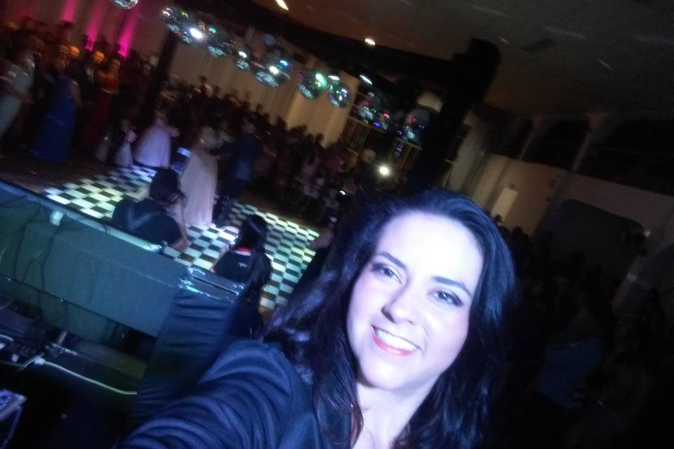 Locução em evento