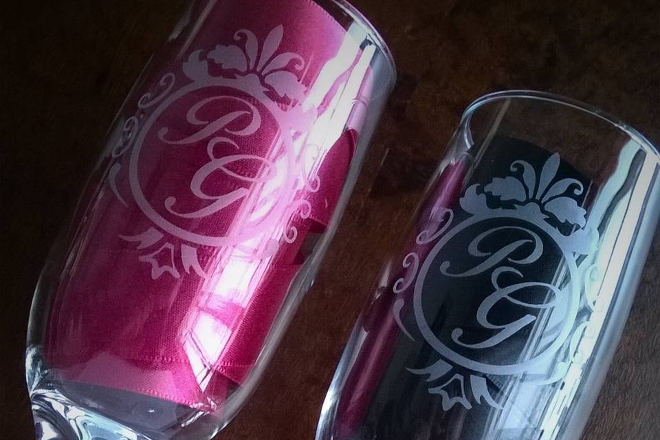Taças para o brinde